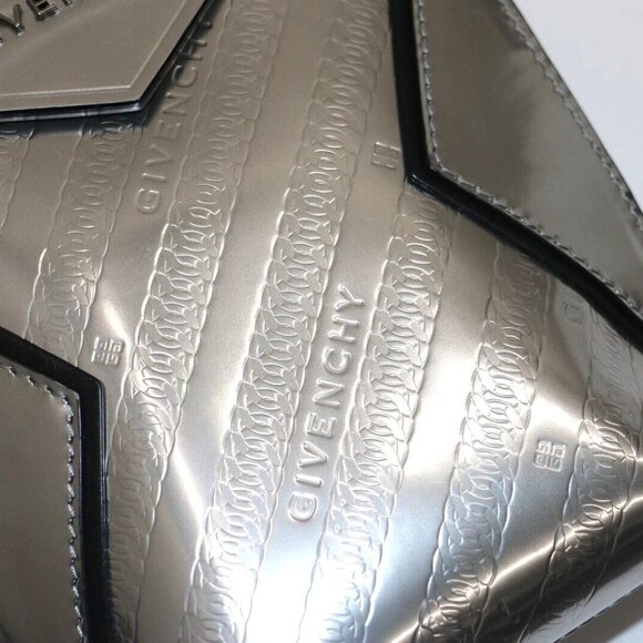 Givenchy Antigona Soft iPhone clutch Bag- Silver Givenchy Antigona Soft iPhone c - Picture 8 of 13